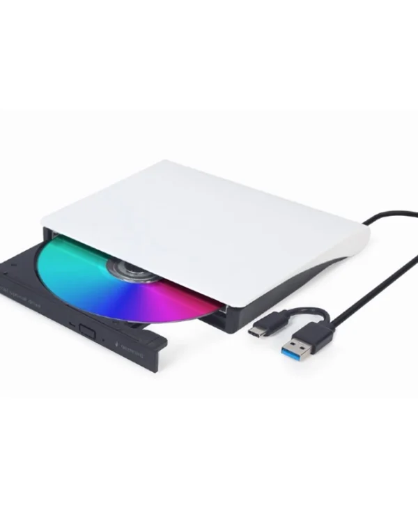 Gembird Εξωτερικός Οδηγός Blu-Ray Εγγραφής για Laptop Μαύρο