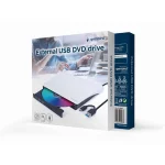 Gembird Εξωτερικός Οδηγός Blu-Ray Εγγραφής για Laptop Μαύρο - Image 2