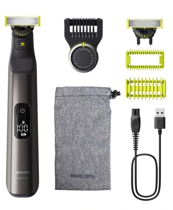 Philips OneBlade Pro 360 QP6552/15 Ξυριστική Μηχανή Προσώπου / Σώματος Επαναφορτιζόμενη QP6552/15