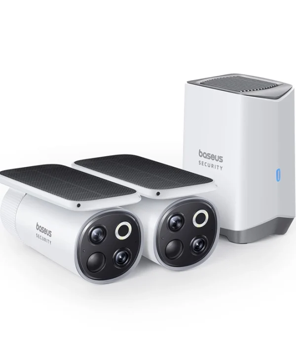 Baseus Σύστημα Παρακολούθησης S1 Pro 2 Καμερών IP 5MP με Control Hub