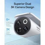 Baseus Σύστημα Παρακολούθησης S1 Pro 2 Καμερών IP 5MP με Control Hub - Image 3