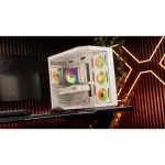 Krux Empero Gaming Midi Tower Κουτί Υπολογιστή με Πλαϊνό Παράθυρο και ARGB Φωτισμό Λευκό - Image 6