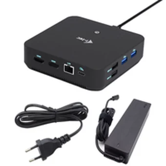 i-tec USB-A Docking Station με 4K PD Ethernet Μαύρο (C31TRIVIDPRO100W) C31TRIVIDPRO100W