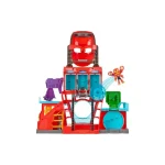 Φιγούρα Δράσης Hasbro Marvel Iron Man And His Awesome Friends με Ήχους Iron Quarters Playset για 3+ ετών Ετών 7.6εκ. - Image 3
