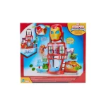 Φιγούρα Δράσης Hasbro Marvel Iron Man And His Awesome Friends με Ήχους Iron Quarters Playset για 3+ ετών Ετών 7.6εκ. - Image 8