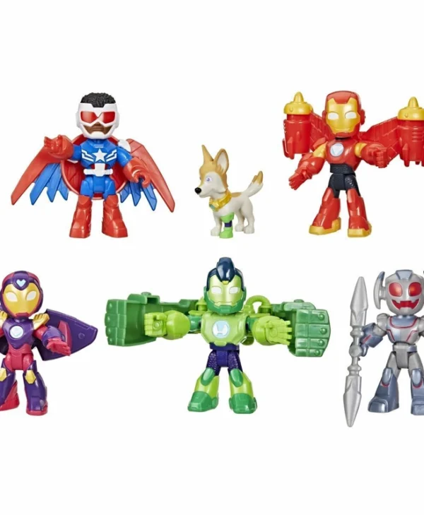Hasbro Marvel Iron Man and his Awesome Friends Armored-Up Avengers Pack για 3+ ετών Ετών