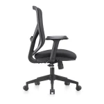 Καρέκλα Γραφείου με Ρυθμιζόμενα Μπράτσα Mitis Black Vero Office - Image 4
