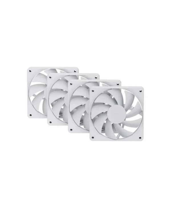 HYTE FA12 Case Fan 120mm με Λευκό Φωτισμό 4τμχ Snow White