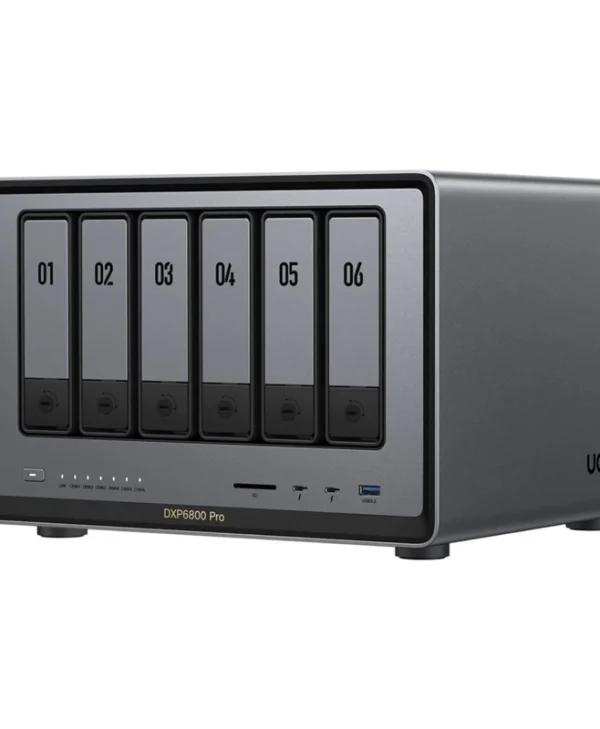 Ugreen DXP6800 Pro NAS Tower με 6 θέσεις για M.2 και 2 θύρες Ethernet