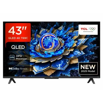 TCL Smart Τηλεόραση 43" 4K UHD QLED T69C HDR (2025) 43T69C 43T69C