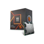 AMD Ryzen 5 7400 4.3GHz Επεξεργαστής 6 Πυρήνων για Socket AM5 σε Κουτί με Ψύκτρα