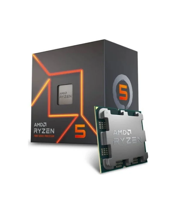 AMD Ryzen 5 7400 4.3GHz Επεξεργαστής 6 Πυρήνων για Socket AM5 σε Κουτί με Ψύκτρα
