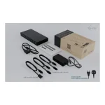 i-tec KVM Dock PRO 3 Dock / USB-C Docking Station με 4K PD Ethernet Μαύρο - Image 5