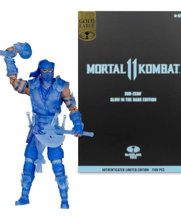 Mcfarlane Toys Mortal Kombat: Mortal Kombat: Gold Label - Glow In The Dark Edition Sub-zero By Todd Mcfarlane Φιγούρα Δράσης ύψους 18εκ.