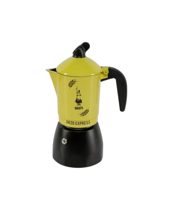 Bialetti Orzio Express Μπρίκι Espresso 4cups Κίτρινο