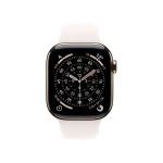 Apple Watch Series 11 Cellular Titanium 46mm Αδιάβροχο με eSIM και Παλμογράφο (Gold Titanium Case with Light Blush Sport Band - M/L) - Image 2