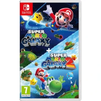 Super Mario Galaxy + Super Mario Galaxy 2 Switch Game