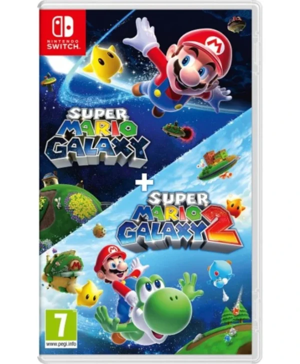 Super Mario Galaxy + Super Mario Galaxy 2 Switch Game