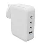 Hyper Φορτιστής Χωρίς Καλώδιο με Θύρα USB-A και 3 Θύρες USB-C Λευκός (HJ1001WHWWGL) HJ1001WHWWGL