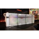 Krux HydroGlance 360 Υδρόψυξη Επεξεργαστή Τριπλού Ανεμιστήρα 120mm με ARGB Φωτισμό Λευκή - Image 6