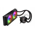 Krux HydroGlance 240 ARGB Υδρόψυξη Επεξεργαστή Διπλού Ανεμιστήρα 120mm για Socket 1700/1200/115x - Image 4