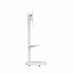 Gembird TVS-86TR-01-W Βάση Τηλεόρασης Δαπέδου έως 86" και 50kg Λευκό TVS-86TR-01-W - Image 4