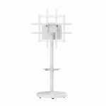 Gembird TVS-86TR-01-W Βάση Τηλεόρασης Δαπέδου έως 86" και 50kg Λευκό TVS-86TR-01-W - Image 6