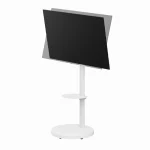 Gembird TVS-86TR-01-W Βάση Τηλεόρασης Δαπέδου έως 86" και 50kg Λευκό TVS-86TR-01-W - Image 7