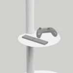 Gembird TVS-86TR-01-W Βάση Τηλεόρασης Δαπέδου έως 86" και 50kg Λευκό TVS-86TR-01-W - Image 8