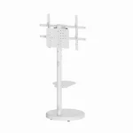 Gembird TVS-86TR-01-W Βάση Τηλεόρασης Δαπέδου έως 86" και 50kg Λευκό TVS-86TR-01-W - Image 13