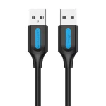 Vention USB 2.0 Cable USB-A male - USB-B male Μαύρο 1.5m 056513