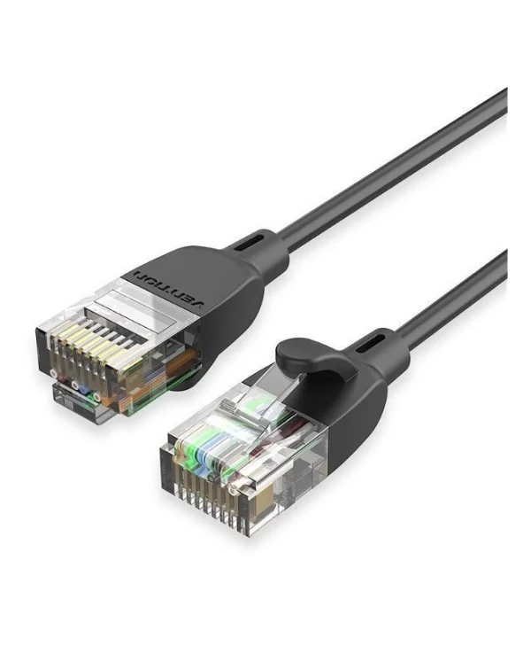 Vention U/UTP Cat.6a Καλώδιο Δικτύου Ethernet 1.5m Κίτρινο 1τμχ