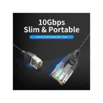 Vention U/UTP Cat.6a Καλώδιο Δικτύου Ethernet 1.5m Κίτρινο 1τμχ - Image 2