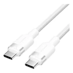 Vention Braided USB 2.0 Cable USB-C male - USB-C Μπλε 1m