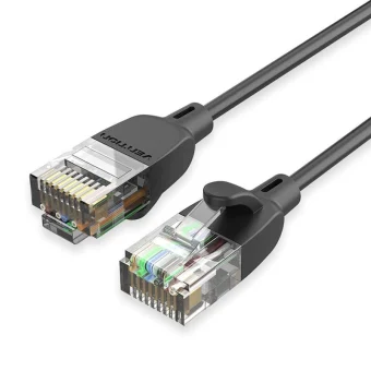 Vention U/UTP Cat.6 Καλώδιο Δικτύου Ethernet 5m Μαύρο 1τμχ