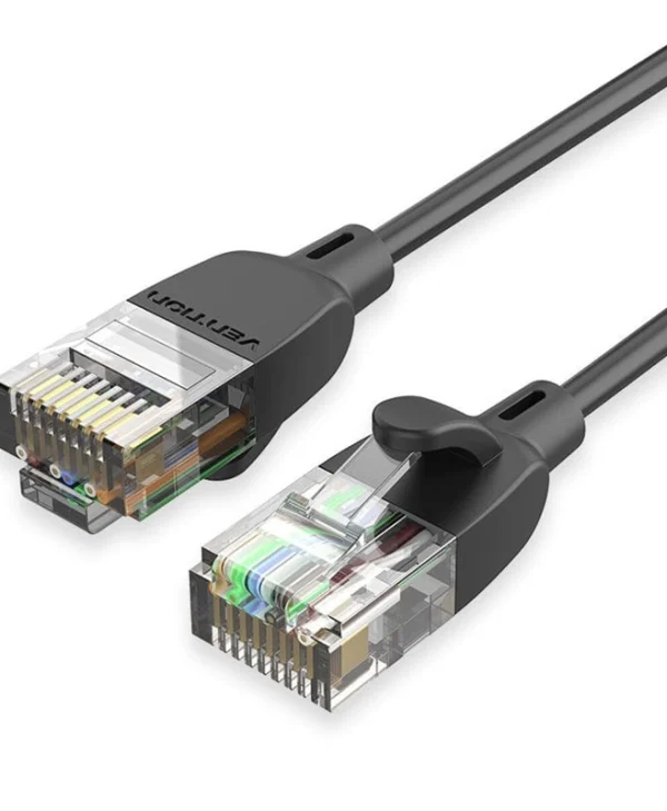 Vention U/UTP Cat.6 Καλώδιο Δικτύου Ethernet 5m Μαύρο 1τμχ