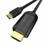 Vention Cable HDMI male - HDMI male 1m Μαύρο - Image 2
