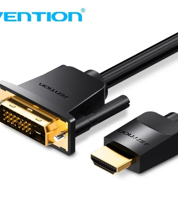 Vention Cable DVI-D male - HDMI male 3m Μαύρο (ABFBI) ABFBI