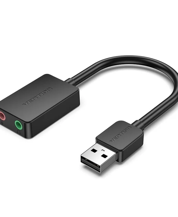 Vention Εξωτερική USB Κάρτα Ήχου 2.0 CDYB0 CDYB0
