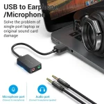 Vention Εξωτερική USB Κάρτα Ήχου 2.0 CDYB0 CDYB0 - Image 2