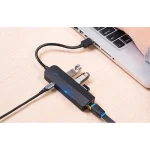 Vention USB 2.0 Hub 3 Θυρών με σύνδεση USB-A / Ethernet - Image 4