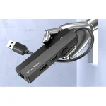 Vention USB 2.0 Hub 3 Θυρών με σύνδεση USB-A / Ethernet - Image 5