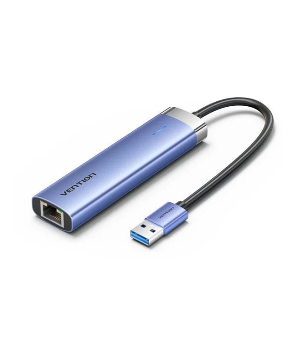 Vention USB 3.0 Hub 5 Θυρών με σύνδεση USB-C / Ethernet Μπλε