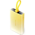 Vention Power Bank 10000mAh 22.5W με Θύρα USB-A και Θύρα USB-C Κίτρινο