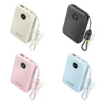 Vention Power Bank 10000mAh 22.5W με Θύρα USB-A και Θύρα USB-C Μαύρο