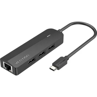 Vention USB 2.0 Hub 3 Θυρών με σύνδεση USB-C