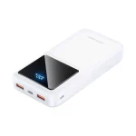 Vention FHLW0 Power Bank 20000mAh 22.5W με 2 Θύρες USB-A και Θύρα USB-C Λευκό FHLW0 - Image 2