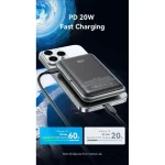 Vention FHNB0 MagSafe Power Bank 10000mAh 20W με Θύρα USB-C Power Delivery Μαύρο FHNB0 - Image 8