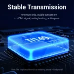 Vention HDMI 1.4 Cable HDMI male - HDMI male 5m Μαύρο - Image 9