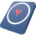 Verbatim Snapback Magnetic USB-C Εξωτερικός SSD 1.0TB 2.5" Μπλε